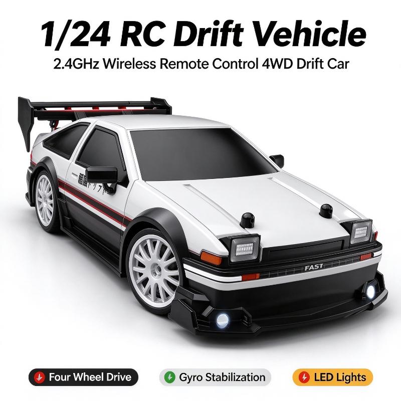 Home Automation Tutorial - 1/24 4WD RC Drift-Auto 2,4 GHz