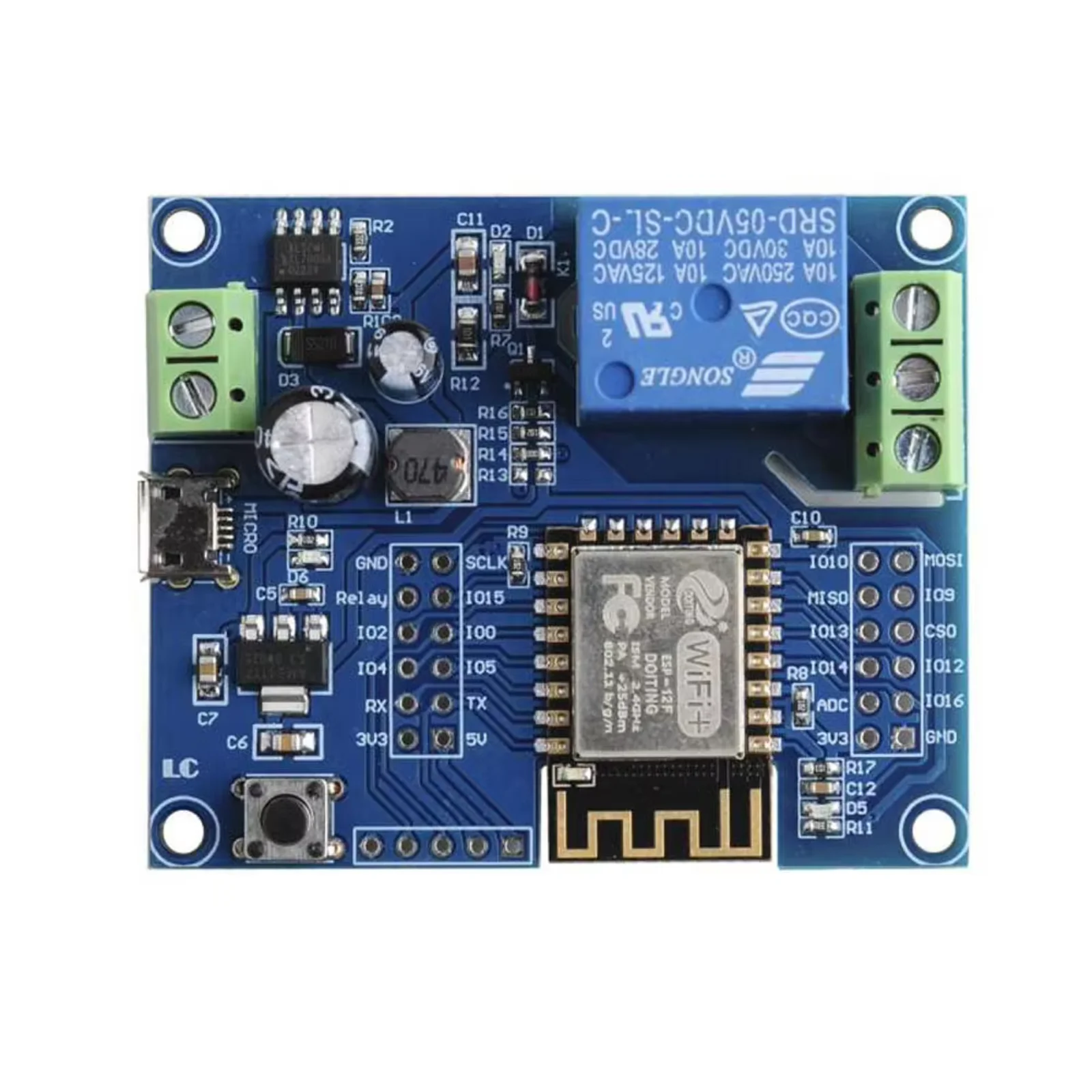 Einkanal-WLAN-Relaismodul DC 8 – Relay 8 Channel Board Bewertung und Preis